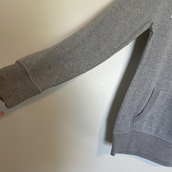 J. America | Kisses Sparkly Grey Hoodie - Picture 5 of 5